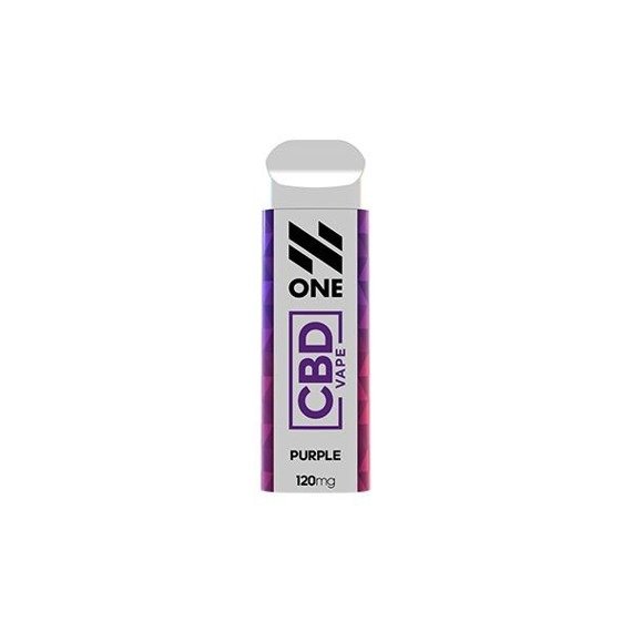 Waporyzator jednorazowy N-One CBD Pen 120 mg Purple